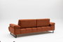Atelier Del Sofa Sofá-cama 3 Plazas Mustang Naranja Estilo Industrial Hotelero